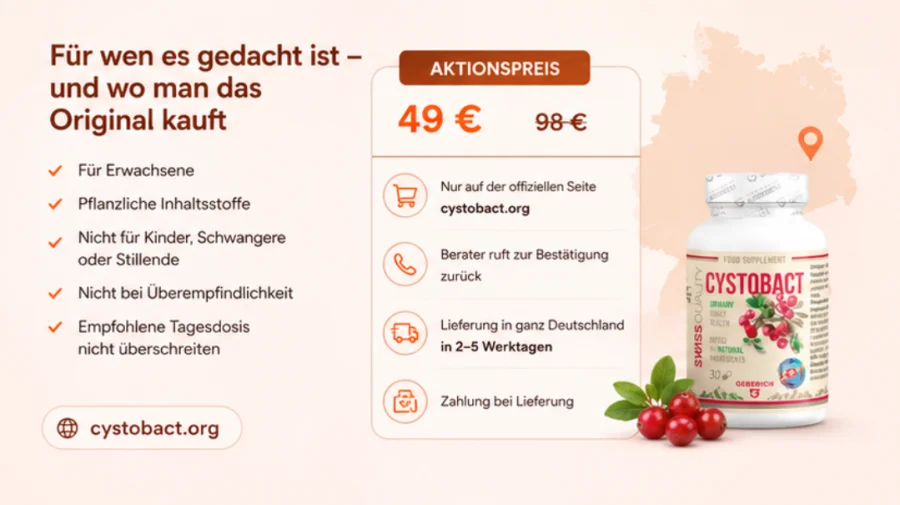 Cystobact — Bestellung des Originals über die offizielle Seite in Österreich