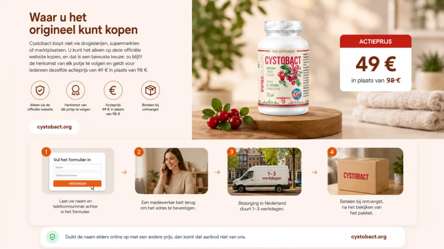 Cystobact — het origineel bestellen via de officiële website in Nederland