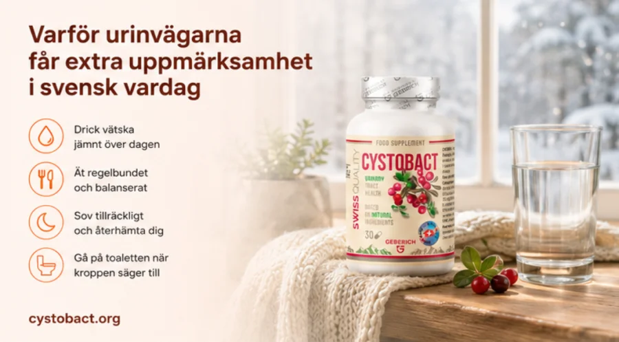 Cystobact — pflanzliche Kapseln für Erwachsene, die rund um die Harnwege vorsorgen