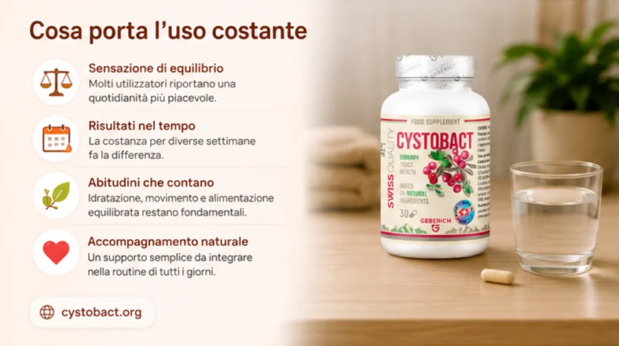 Cystobact — regelmäßige Anwendung als ruhige Tagesroutine