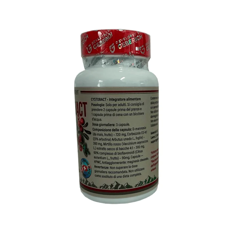 Cystobact — kapseli-ravintolisä, 30 kapselia, Swiss Made (Geberich)